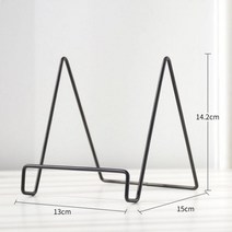 보석진열대 쥬얼리 철 아트 잡지 디스플레이 스탠드 접시 랙 그릇 그림 프레임 사진 책 받침대 홀더 홈 인테리어 스토리지 장식품, BK1-L