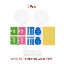 Sunnylife-Insta360 One X2 PVC 스티커 보호 필름 방수 스크래치 방지 데칼 인스타 360 원 액세스용 탈, 10 Tempered glass film2