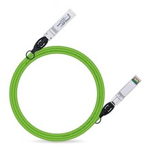 Ipolex 10g SFP 트위낵스 케이블 직접 연결 구리DAC 패시브 1.5m4.92피트 시스코 SFP-H10g B-CU1.5M 머라키Meraki 유비쿼티 미크로틱 인텔 포티넷, Green 1 Pack_5m