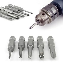 전동공구액세서리 십자 드릴비트 2~6mm, 5mm - C239