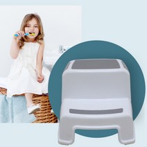 아기화장실계단 아기 세면대발판 침대계단 발디딤대, x, 그레이