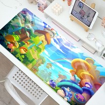 키보드 팜레스트 손목 받침대 마우스 쿠션 보호대 거치대 게이밍 Maplestory-용 액세서리 패드 컴퓨터 노트북 게이머 확장 매트 애니메이션 고무 테이블, [08] 1000x500x3mm, [12] CN025242  (12)