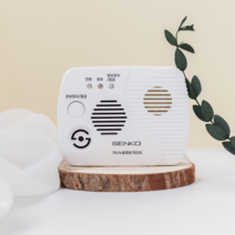 센코 국산 일산화탄소 경보기 CO감지기 배터리타입 SI-610(건전지 포함)