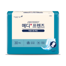 The 편안한 봄날 성인용 기저귀 라운드형패드, 8팩, 30개입