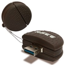 [KT알파쇼핑]칼론 초코파이 USB 메모리 3.0 16GB 용량 업로드 백업 압축 PC 출장 작업 과제, 상세페이지참조, USB3.0초코파이16GB