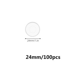 씨거적 볏짚거적 종자거적 100pcs 슈퍼 지우기 바인딩 디스크 느슨한 리프 플래너 바운드 노트북 저널 및, 01 24mm