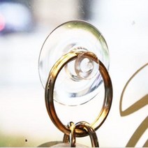 무타공 흡착판 강력 유리 부착 고정 큐방 못대신 붙이는 흡착고무 45mm 250개입