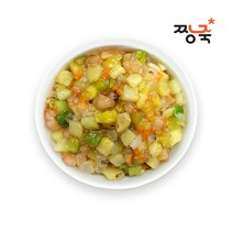 짱죽 이유식 유아반찬 영양국, 1팩, 유아반찬_605.새우고구마볶음