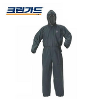 Qubridge 크린가드 원피스보호복 A10 후드 회색 XL 4304378 125085