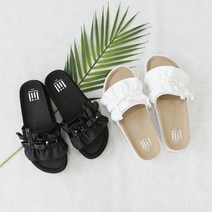 제시슈 블랑 리본 통굽슬리퍼 2.5cm