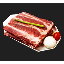 국내산 냉장 돼지 등갈비 구이용(한돈) 1kg / 3만원 이상 구매시 수제 떡갈비 증정, 1개