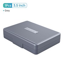NAS 구축 nasORICO-외장 하드 드라이브 3.5 인치 hdd 케이스 HDD 스토리지 박스 nas 라벨 디자인, 01 PHA35-GY