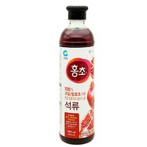 청정원 과일숙성 발효초 사용 홍초 석류 900ml