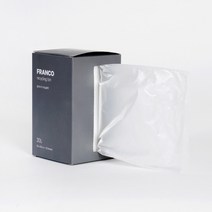 프랑코 분리수거함 휴지통 비닐봉투 / 둥근바닥 비닐봉투 재활용봉지 배접 대형비닐 50L, 40L, 50매
