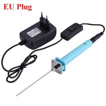 우드락커터기 열선 폼보드 스티로폼 스트로 재단 110V-240V 30W 전문 폼 커터 휴대용 커팅 펜 폴리스티렌, [01] EU Plug, 01 EU Plug