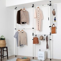 가화행거 3단기본형수납다용도철망행거3LB3300M2, 없음