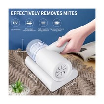 휴대용 진드기 제거제 홈 침대 매트리스 진공 청소기 USB 충전 UV 클리너