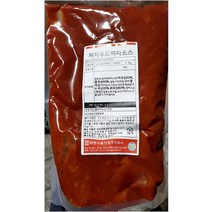 2KG 대용량 토마토페이스트 피자소스 양념 도우 업소용 가게 시카고 리필용 벌크 비닐팩 짜는