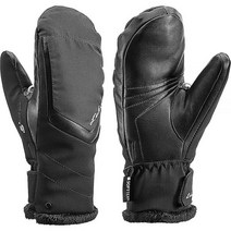 LEKI 레키 Womens Stella Mitt 방수장갑 보드장갑, Black, 8.5