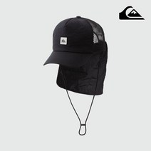 퀵실버 남자 서프캡 모자 워터메쉬 BLK, FREE