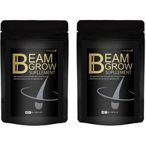 일본직구 한정브랜드 고베 로하스 식품 BEAM GROW 리신 아연 2봉지 세트 서플먼트 60일제, 수량, 상세참조