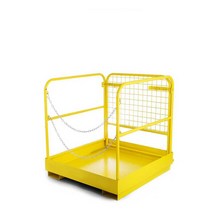 안전바 지게차 작업대 승강기 상하차 케이지 리프트, 사이즈 (94x86.4cm)