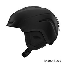 지로 키즈 주니어 스키 보드 헬멧 네오 아시안핏 22-23 모델, Matte Black