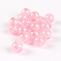 눈꽃 구슬 비즈, 핑크