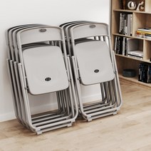 행사 업체 접는 경량 렌탈 의자 강당 강의실 플라스틱 적은 부피 쉬운 보관 야외 무대 공연, 퓨어 그린 (초강력 합금 브라켓)