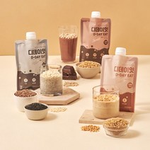 유빌리브 디데이잇쉐이크 1달플랜 6박스/30개(대량구매), 흑임자라떼(10EA), 흑임자라떼(10EA), 초코오트볼(10EA)