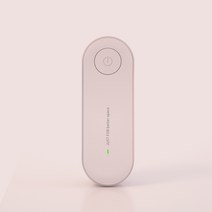 미니 음이온 공기청정기 에어워셔 화장실 방 공기정화기 냄새제거, 핑크