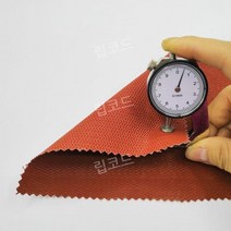불티방지포 용접포 방화포 불연포 실리콘 석면포 불꽃 현장 난연포 산초차단 담요, 빨간실리콘천1미터너비x0.5mm두께x1미터