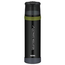 Thermos (Thermos) 산 스테인레스 스틸 병 900ml FFX-901 (Mat Black (MTBK)), 상품명참조, 1ml