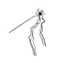 Dark Punk Metal Spider-shaped Hair Pin Hairp Fork Sticks Chinese Style P Supplies for Women Long