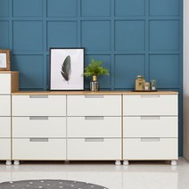 제인 깊은 대용량수납 3단 거실장세트 A형 1800, 그레이화이트