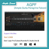 Ample Sound 엠포 사운드 AGPF Guita Peregrine Falcon 가상악기, AGPF (Guita Peregrine Falcon)