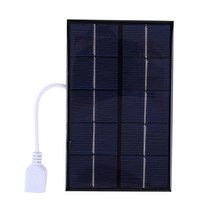 usb 태양 전지 패널 캠핑 5w 5v 휴대용 폴리실리콘 + 에폭시 관광 diy 키트 태양열 충전기 발전기 배터리휴대폰
