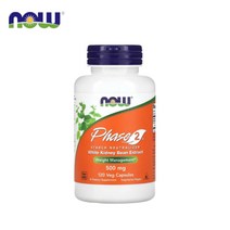 나우푸드 파즈 페이즈 Phase2 스타치 뉴트럴라이저 500mg 120정 흰강남콩 추출물
