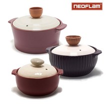 네오플램 무균열 계란찜 뚝배기 내열냄비, 2_키즐 12cm