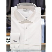 듀퐁(셔츠/타이) [듀퐁셔츠] 남성 슬림핏 스트레치 긴팔 남방 와이셔츠 (SE3SM22LS757SWH)