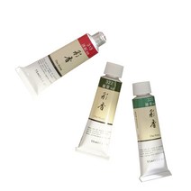 알파색채 채향 한국화 물감 15ml 낱색 [색상선택], 302 흑