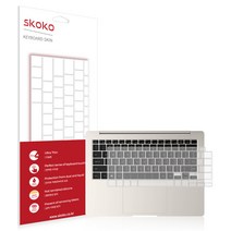 스코코 갤럭시북3 프로 14인치 NT940XFG XFT 슬림 TPU 키스킨 키보드 덮개 커버 + 트랙패드 필름, 단품, 단품