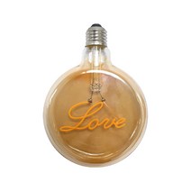인테리어 디자인 LED 러브 LOVE 전구 4W, 본상품선택, LED 에디슨 러브(LOVE) 전구 4W