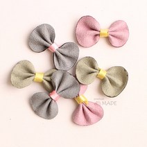 샤무드리본10개입 리본타이 리본장식 diy 석고방향제 헤어핀 재료, 샤무드리본10개입올리브그린