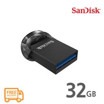 샌디스크 USB3.0 울트라 핏 메모리 SDCZ43, 32GB, 32GB