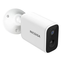 NICGIGA 홈 CCTV 가정용 캠 씨씨티비 스마트폰 펫 베이비 현관 전원주택 카메라, 기본