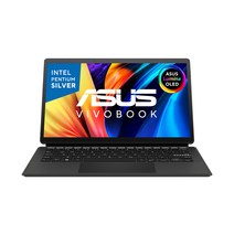 에이수스 2021 Vivobook slate OLED 노트북 13, 블랙, 펜티엄 실버, 128GB, 4GB, WIN11 Home, T3300KA-LQ051WS
