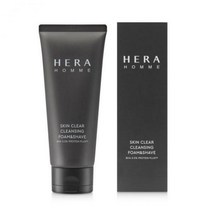 헤라 옴므 스킨클리어 클렌징폼&쉐이브, 옴므 블랙 퓨리파잉 클렌저 125g, free