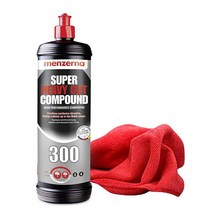 Menzerna 슈퍼 헤비 컷 폴리싱 컴파운드 300 947.2g(32온스) 및 극세사 타월
