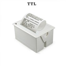 바코드 프린터 라벨 생성기 58mm 미니 열 임베디드 POS 영수증 ATM 티켓 병렬 패널 USB TTL RS232 키오스크, 01 R5822 TTL